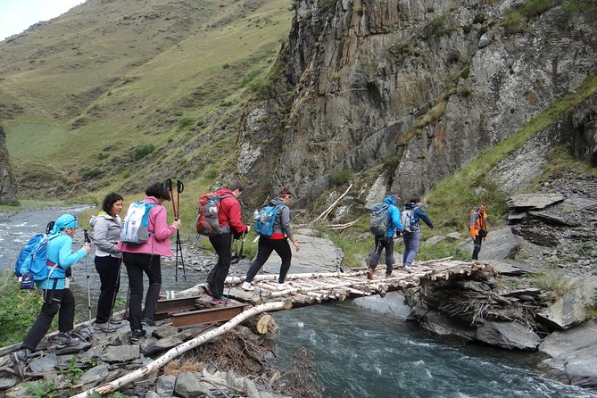 7-day hiking expedition to Tusheti through the Atsunta pass - Day 2: Mutso, Anatori, and the first camp