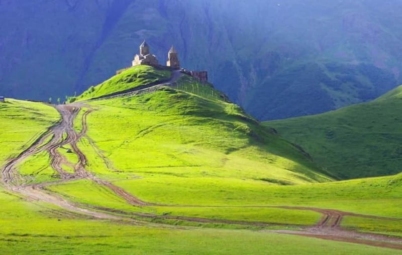 Ananuri, Gudauri, and Kazbegi Private Tour - Looking Across Zhinvali Reservoir