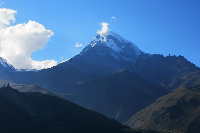 Ananuri - Gudauri - Kazbegi Private Full Day Tour from Tbilisi - Zhinvali Dam and the first mountain views