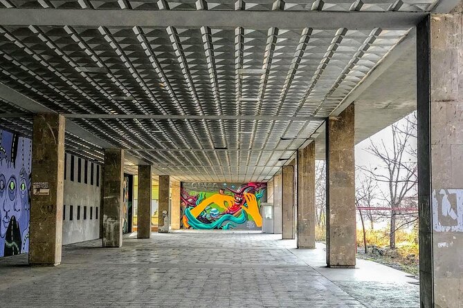 Brutal Tbilisi: Urban exploration and untold stories - Nutsubidze Skybridge, the tour’s high point