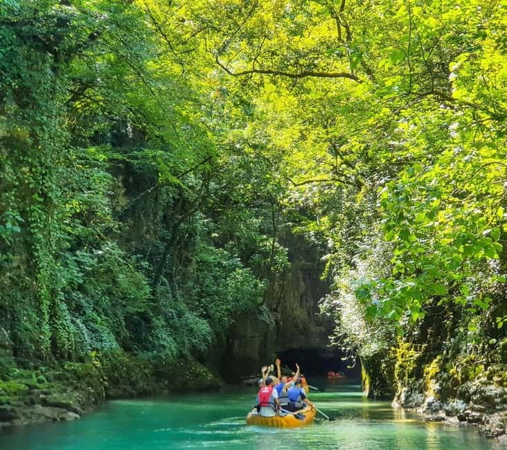 Canyon and Cave Tour from Batumi(Martvili,Okatse,Prometheus) - Martvili Canyon: the water-filled opening act