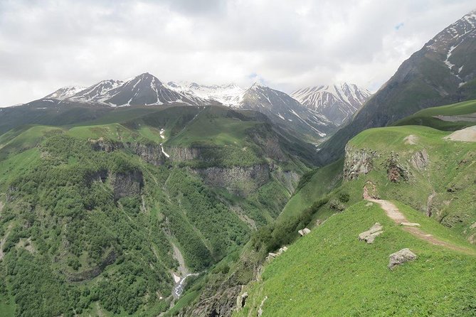 Caucasus mountains full day Private Tour Ananuri-Gudauri-Kazbegi - Ananuri Fortress, the day’s best historical stop