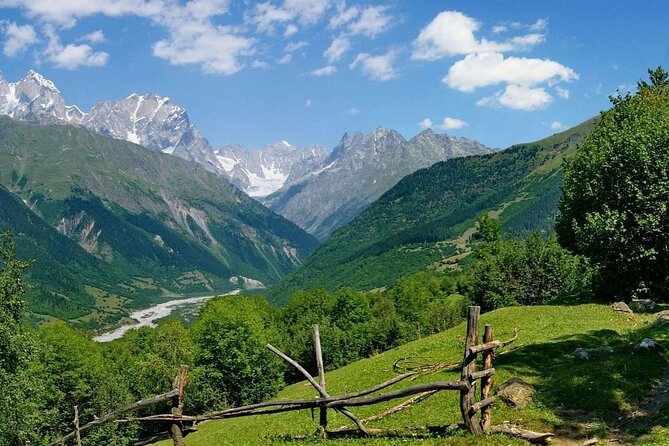 Causacus mountains at Majestic SVANETI and MESTIA from Kutaisi - Waterfalls and Caucasus viewpoints along the way