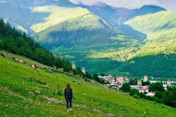 Causacus mountains at Majestic SVANETI and MESTIA from Kutaisi - The 8:00 am start and the road to Svaneti
