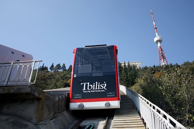 City tour in Tbilisi by car - Metekhi Cathedral and the Story of Tbilisi