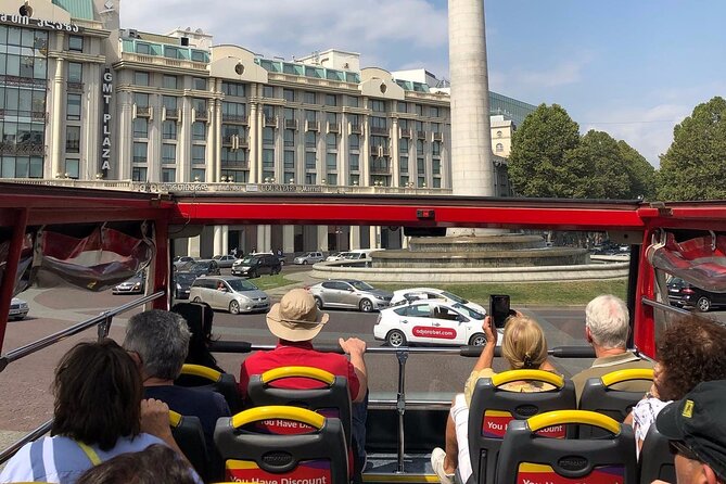 City tour Tbilisi on red bus - Dry Bridge Market and the city’s changing face
