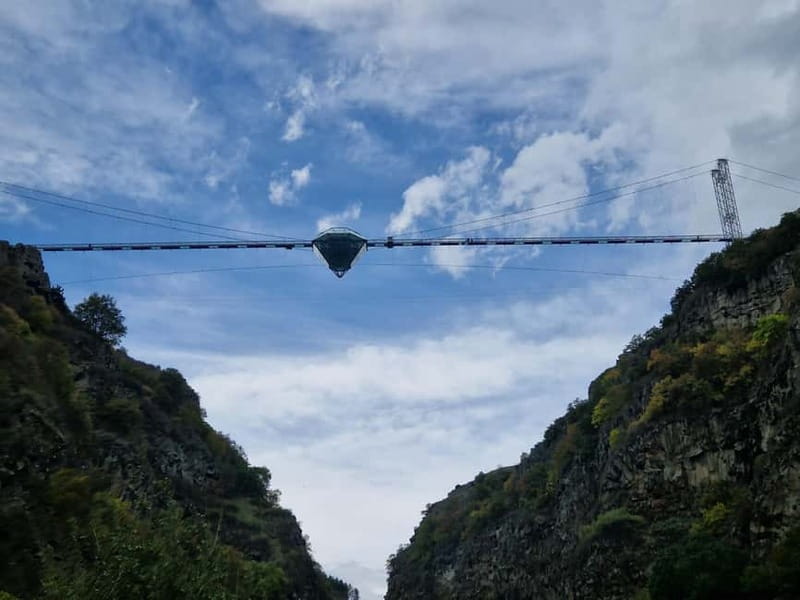 Dashbash Canyon and the German village of Elizabethtal - Meeting in central Tbilisi