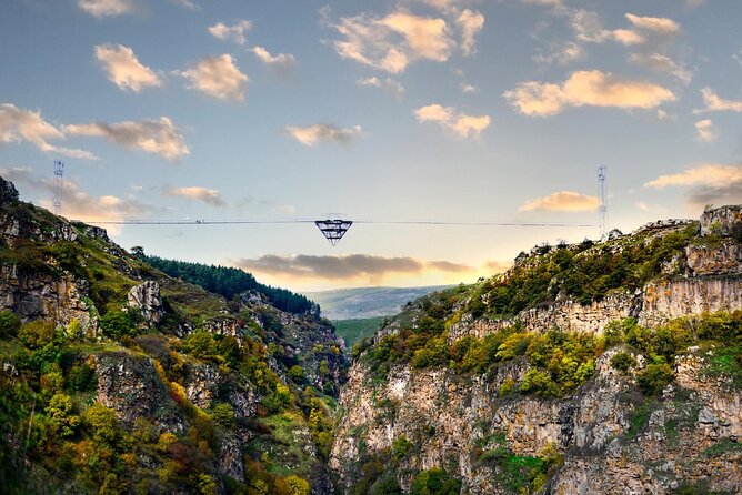 Dashbashi Canyon, Glass Bridge, Bicycle Zip Line, Swing, Private Full Day Tour - Lunch with a view of the Diamond