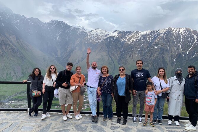 Day tour to mountains Jinvali lake, Ananuri, Kazbegi, Arch friendship - The Arch of Friendship and the Treaty of Georgievsk