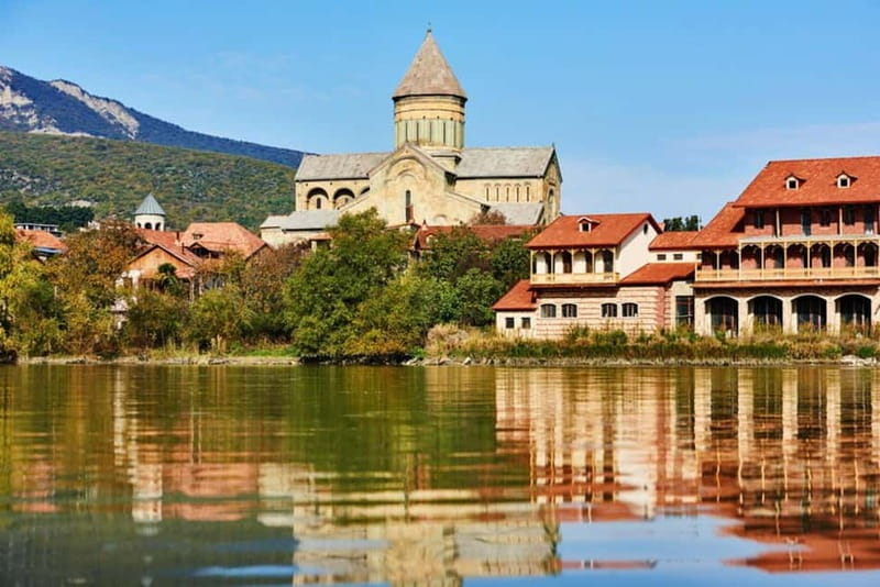 Day trip to ancient history-Mtskheta,Gori,Uplistsikhe - Jvari Monastery gives you the big opening view