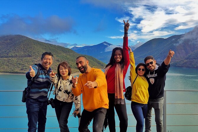 Day Trip to Kazbegi and Gudauri - Zhinvali Reservoir: a quick first photo stop