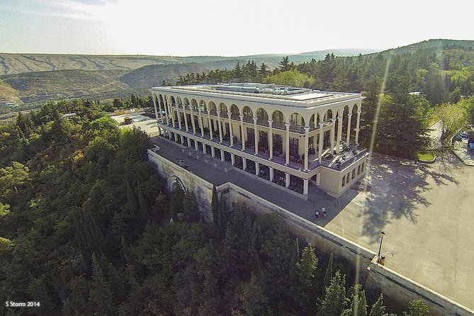 Dinner in Funicular Restaurant Complex at Mtatsminda Park from Tbilisi - Georgian food and famous wine at dinner