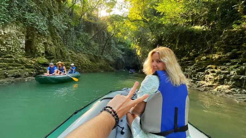 From Kutaisi: Guided Tour of Okatse, Martvili, & Prometheus - Okatse Canyon and its hanging bridges