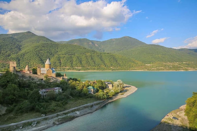 From Tbilisi: Ananuri, Gudauri and Kazbegi Day Trip - Ananuri Fortress and Church: Georgia’s best history lesson of the morning