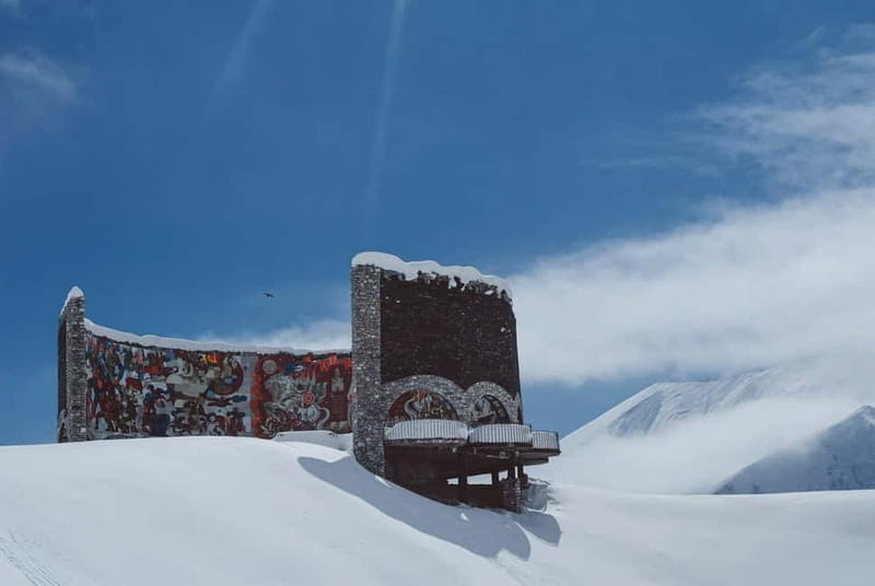 From Tbilisi: Ananuri, Gudauri and Kazbegi Day Trip - Zhinvali Dam: a quick first mountain view