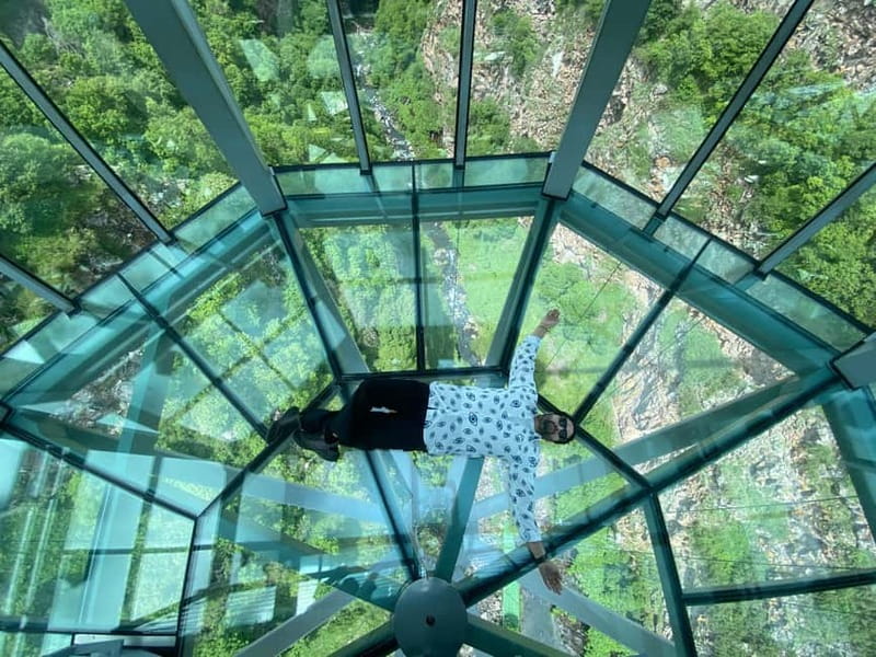 From Tbilisi: Diamond Bridge and Dashbashi Canyon Day Trip - Walking onto the glass Diamond Bridge