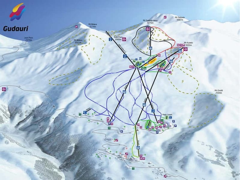 From Tbilisi: Full-Day Gudauri Ski Resort Day Trip - Zhinvali Reservoir, a quick blue-water stop