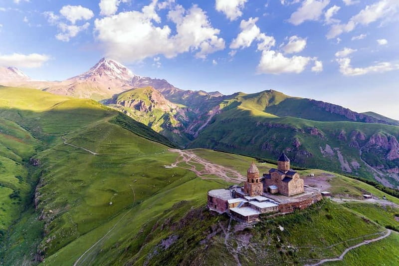 From Tbilisi: Gudauri Ski Resort or Kazbegi Day Tour - Ananuri Fortress Above the Water
