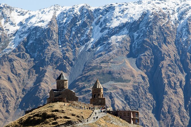 From Tbilisi: Kazbegi Day Tour, Gergeti Trinity, Ananuri &Gudauri - Dinner in Kvemo Mleta and the cost of the day