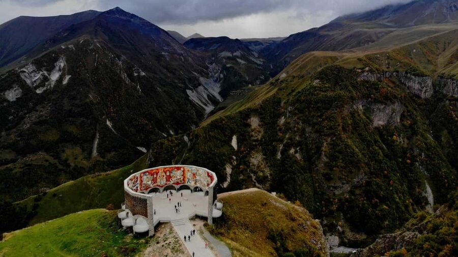 From Tbilisi: Kazbegi, Gudauri & Gergeti Group Day Tour - Following the Georgian Military Highway north