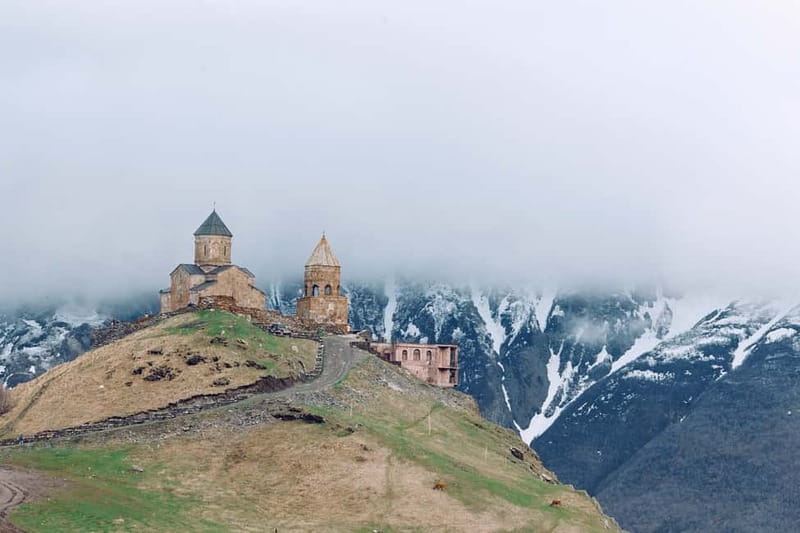 From Tbilisi: Private Kazbegi Tour - Gergeti Trinity Church and the Mount Kazbek view