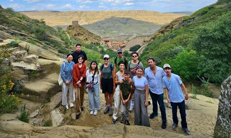 From Tbilisi: Rainbow Mountain & David Gareja Monastery Trip - Kapatadze Lake: fifteen minutes beside the salt