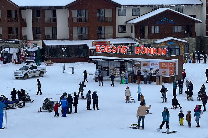 From Tbilisi to Gudauri Ski Resort, Zhinvali, Ananuri Day Trip - Gudauri gives you 90 minutes in the mountains