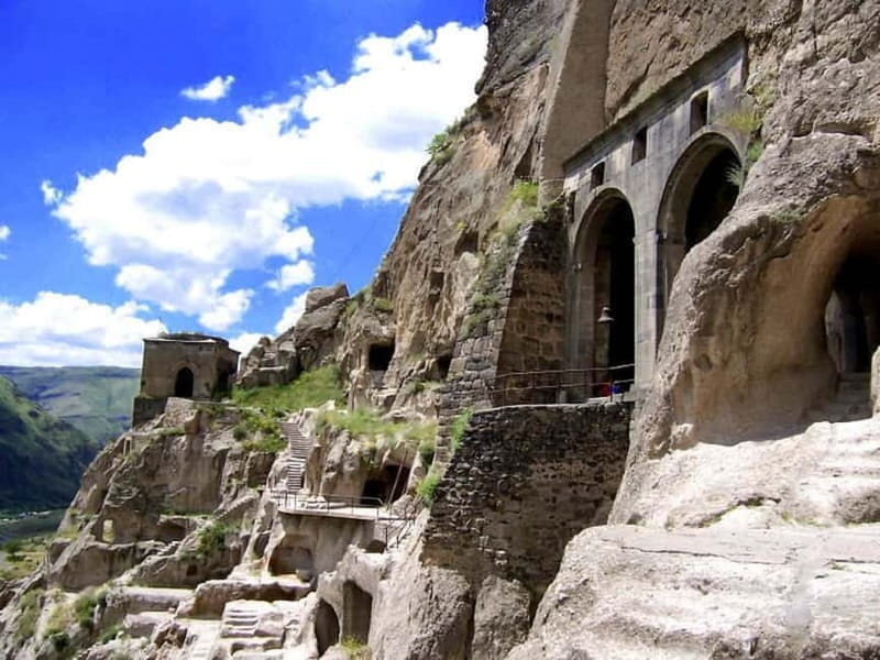 From Tbilisi: Vardzia Cave Tour with Guide - The rooms inside the mountain