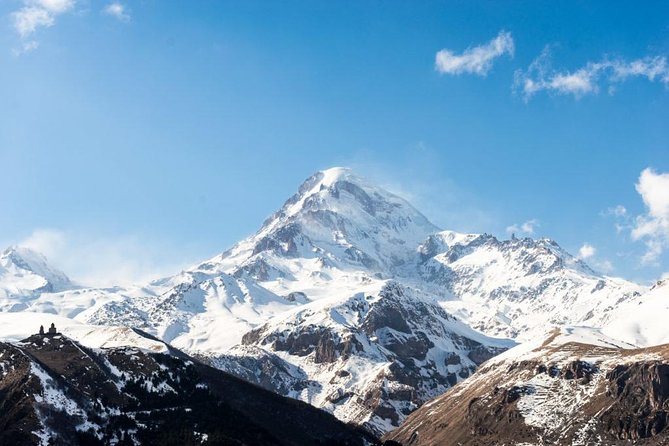 Full Day Tour in Kazbegi Ananuri Gudauri Gergeti - Ananuri Fortress and its old stone churches