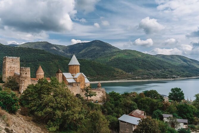 Full-day Tour in Tbilisi, Anauri, Gudauri, and Kazbegi - The Russia Georgia Friendship Monument at Gudauri