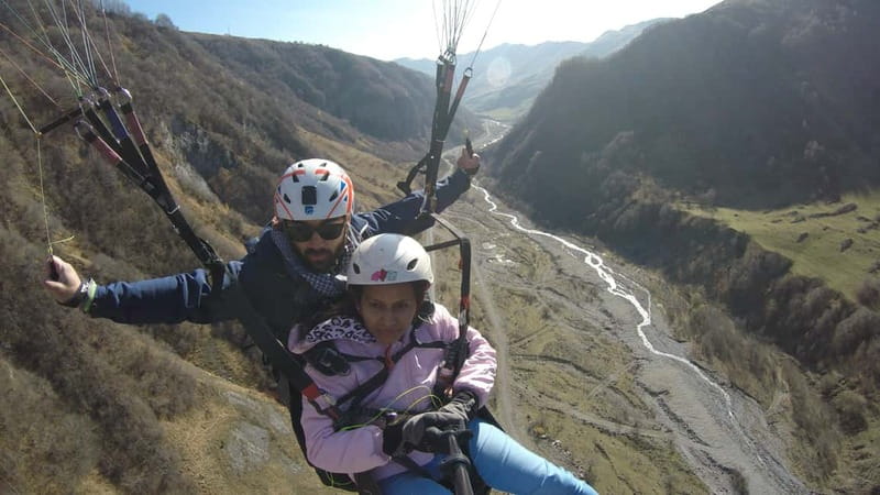 Georgia: Paragliding tandem flight in Gudauri with video - Is $180 a fair price?