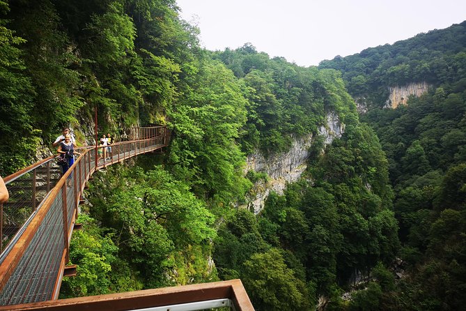 Georgia Tour Package 5 Days - Martvili, Okatse, and Kinchkha bring the biggest nature stops