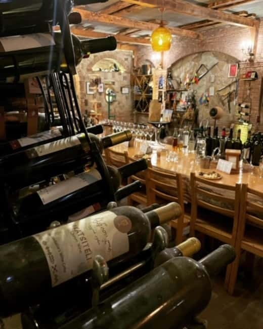Georgian Wine Tasting at Local Cellar in Batumi - Inside the local cellar