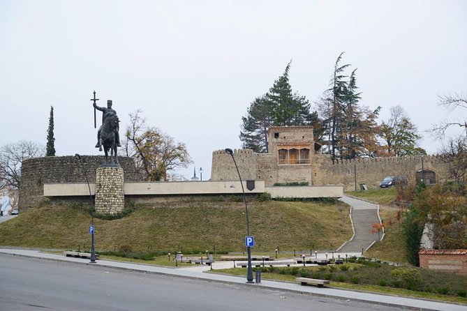 German village in Georgia (Elisabethal) & Wine tasting - The Ruined Lutheran Church: A Quiet First Stop