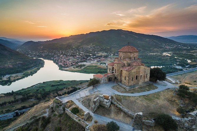 Gudauri Ski Resort day tour from Tbilisi - Jvari Church above the Mtkvari and Aragvi rivers