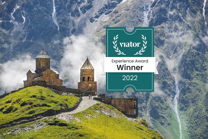 Highlights of Caucasus Mountains-Jinvali,Ananuri,Gudauri,Kazbegi(Group tour) - Jinvali Reservoir: a quick blue-water stop
