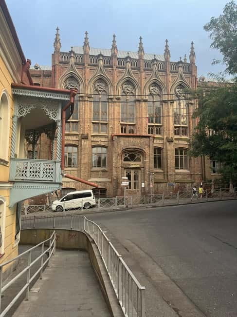 Historical walking tour of Tbilisi - The Bridge of Peace and the city’s modern face