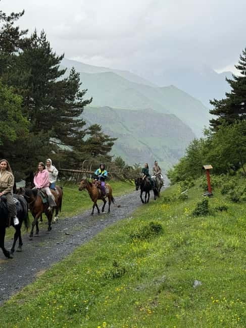 Horse riding tour in Kazbegi - Climbing Kuro Mountain on horseback