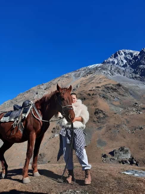 Horse riding tour in Kazbegi - Reaching Elia Monastery