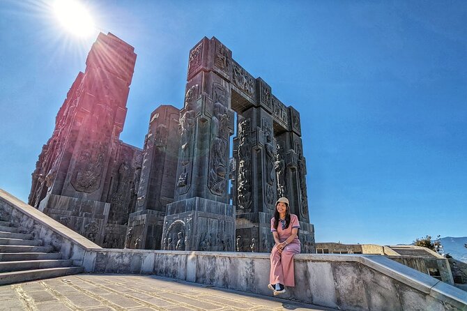 Instagrammable sites of Tbilisi private tour - Narikala Fortress gives you the classic Tbilisi view