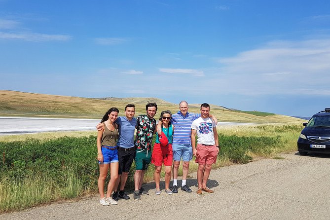 Kakheti Gems: Rainbow Mountains, Gareji & Signagi Private Tour - Badiauri bread, cheese, and a village pause