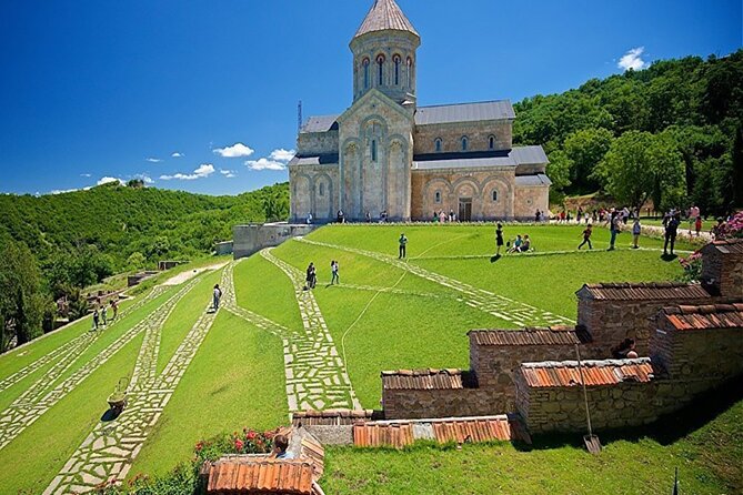 Kakheti Vineyard Lore and Natural Beauty Expedition - Bodbe Monastery and the Alazani Valley view