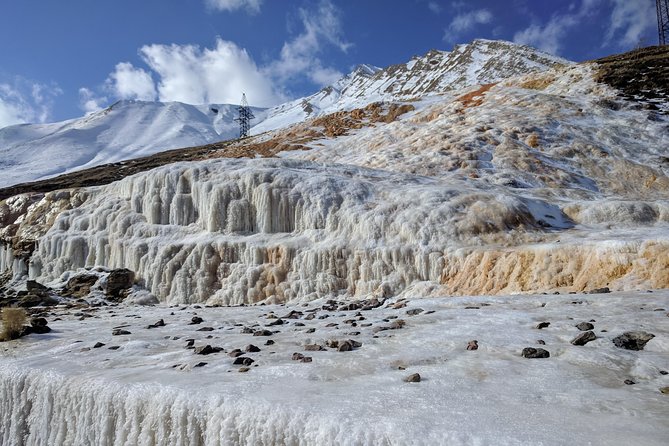 Kazbegi Adventure Day Trip - Hike to Gveleti waterfall plus Gergeti, Ananuri - Friendship Monument and Gudauri views