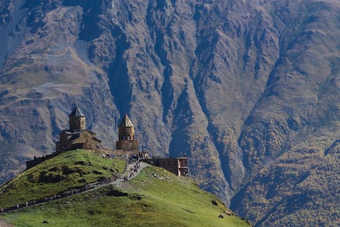 Kazbegi Adventure - Private Day Trip From Tbilisi with a Dinner + Masterclass - Ananuri Fortress: Georgia’s Dramatic Roadside Stop