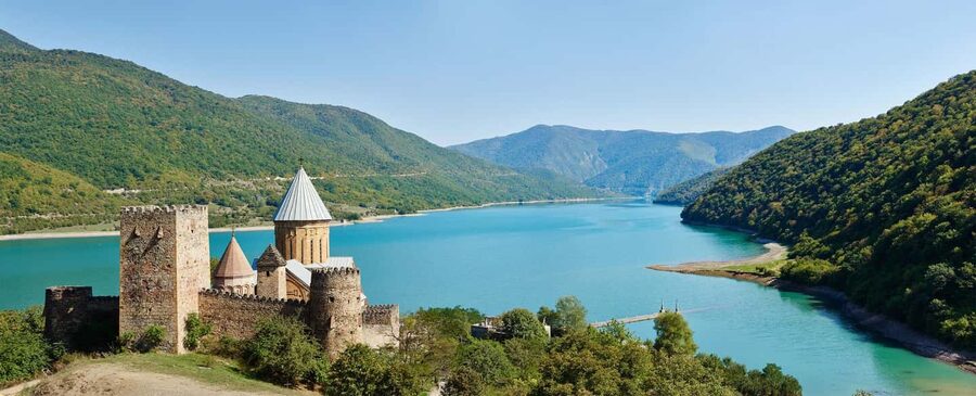 Kazbegi and Gudauri Mountain Area Private Tour From Tbilisi - Ananuri Fortress brings the past into focus