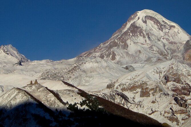 Kazbegi Day trip - Gergeti Trinity Church above Kazbegi
