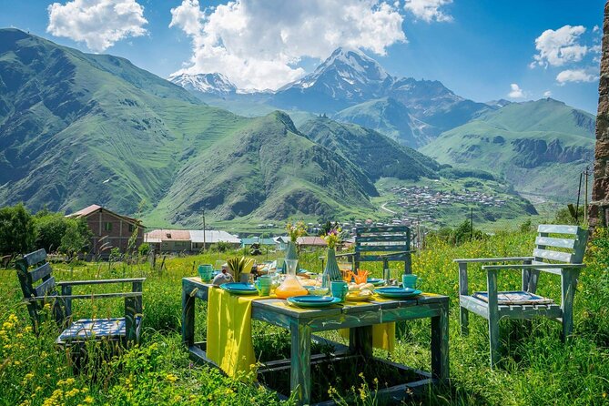 KAZBEGI GUDAURI ANANURI One day group tour From Tbilisi! - Gudauri, Honey, Chacha, and High Country