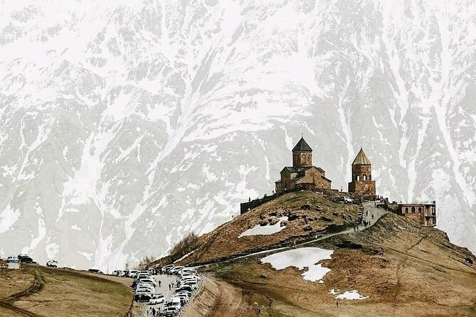 KAZBEGI GUDAURI ANANURI One day group tour From Tbilisi! - Stepantsminda and the Road to Kazbegi