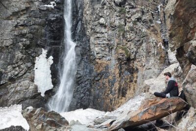 Hiking to Gveleti Waterfall