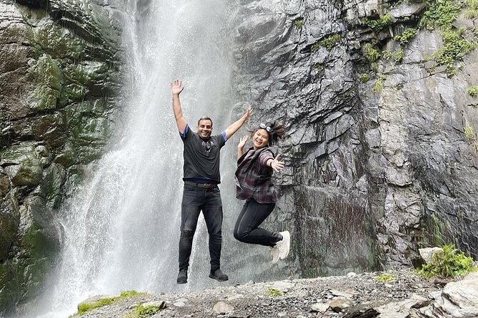 Kazbegi:Hiking to Gveleti Waterfall - Reaching Gveleti Waterfall, the Snake’s Waterfall